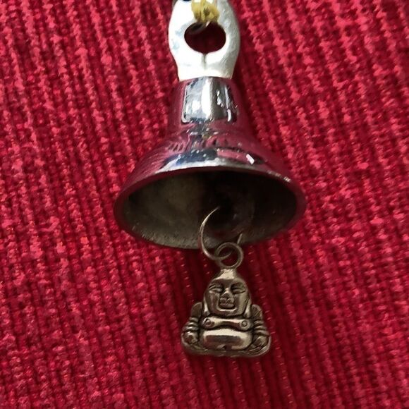 NWT handmade Door Blessings by Dani bells beads Buddha crystals - Picture 7 of 8